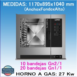 LAINOX HORNO SAPIENS 102 GAS